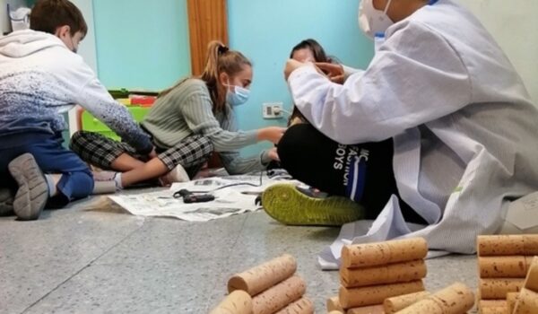 Alumnes de 6è de primària de l'escola FEDAC Sant Narcís de Girona lideren el Projecte CRAM.