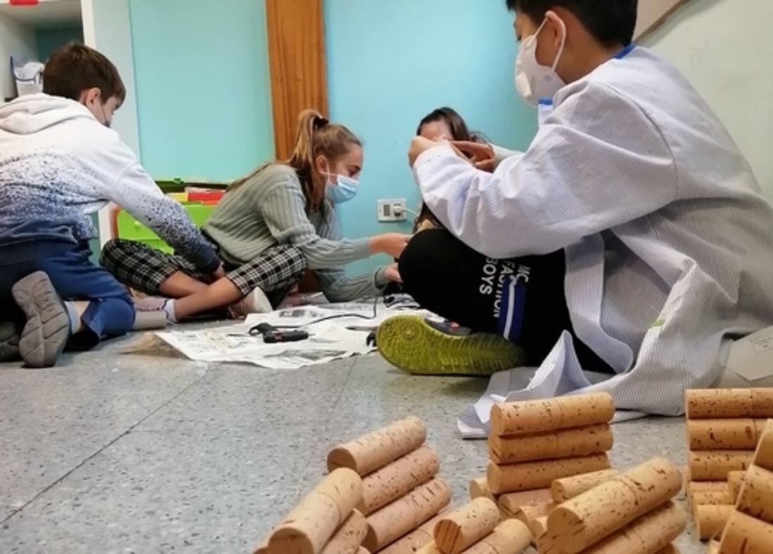 Alumnes de 6è de primària de l'escola FEDAC Sant Narcís de Girona lideren el Projecte CRAM.