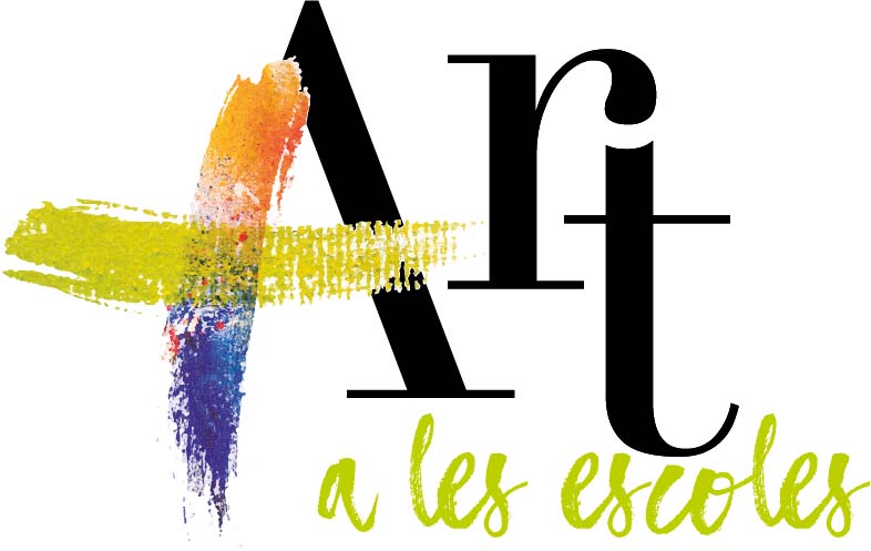 Logo del projectes Més ART a les escoles, impulsat per la FEDAC