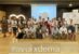 Foto de grup dels educadors FEDAC jubilats en els cursos 2019-20 i 2020-21 durant la seva festa de comiat.