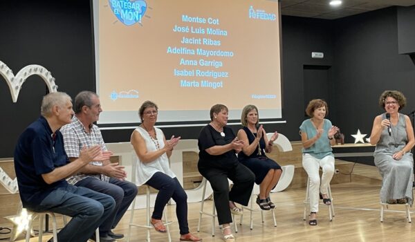 Educadors FEDAC homenatjats en la festa de jubilació #Magister5S2022.