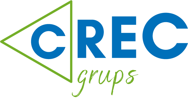 El nou logotip dels Grups CREC, l'espai d'educació en el lleure de les escoles FEDAC de Catalunya.