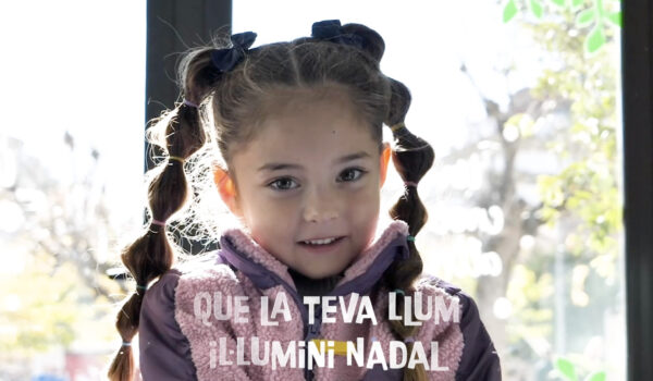 Que la teva Llum il·lumini Nadal - Felicitació de Nadal institucional de les escoles FEDAC