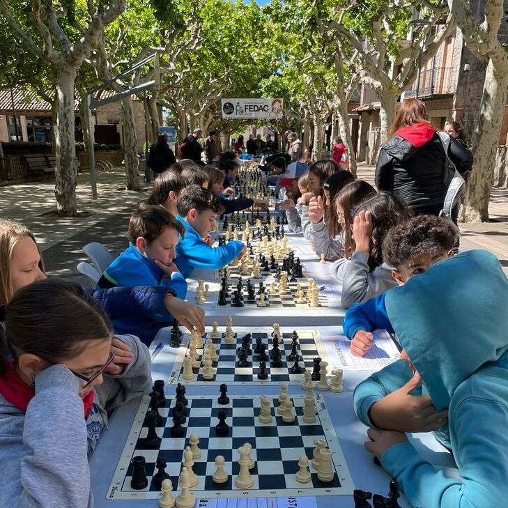 3a trobada d'escacs socials i educatius (seu Prats de Lluçanès).