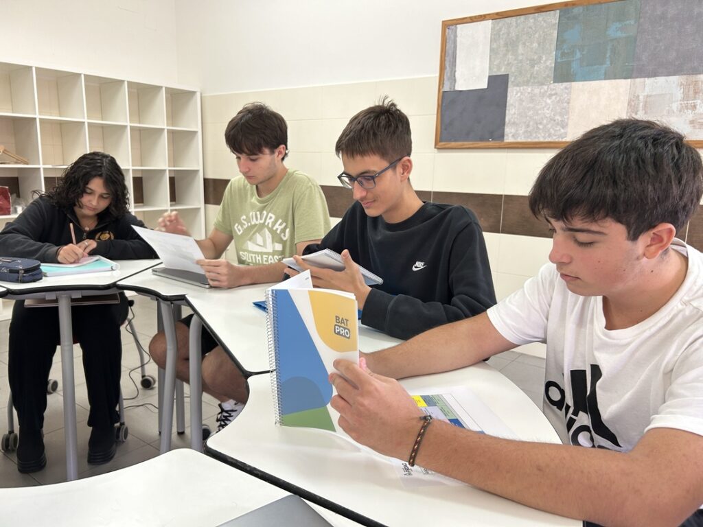 Alumnes del batxillerat PRO de l'escola FEDAC Lleida.