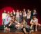 El grup de teatre Tinta d'Escena, format per alumnes de 4t d'ESO de l'escola FEDAC Vic en la representació d'